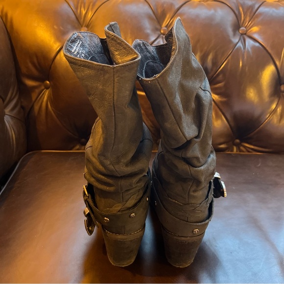 Women’s black cowboy boots size 8.5 - Picture 7 of 8